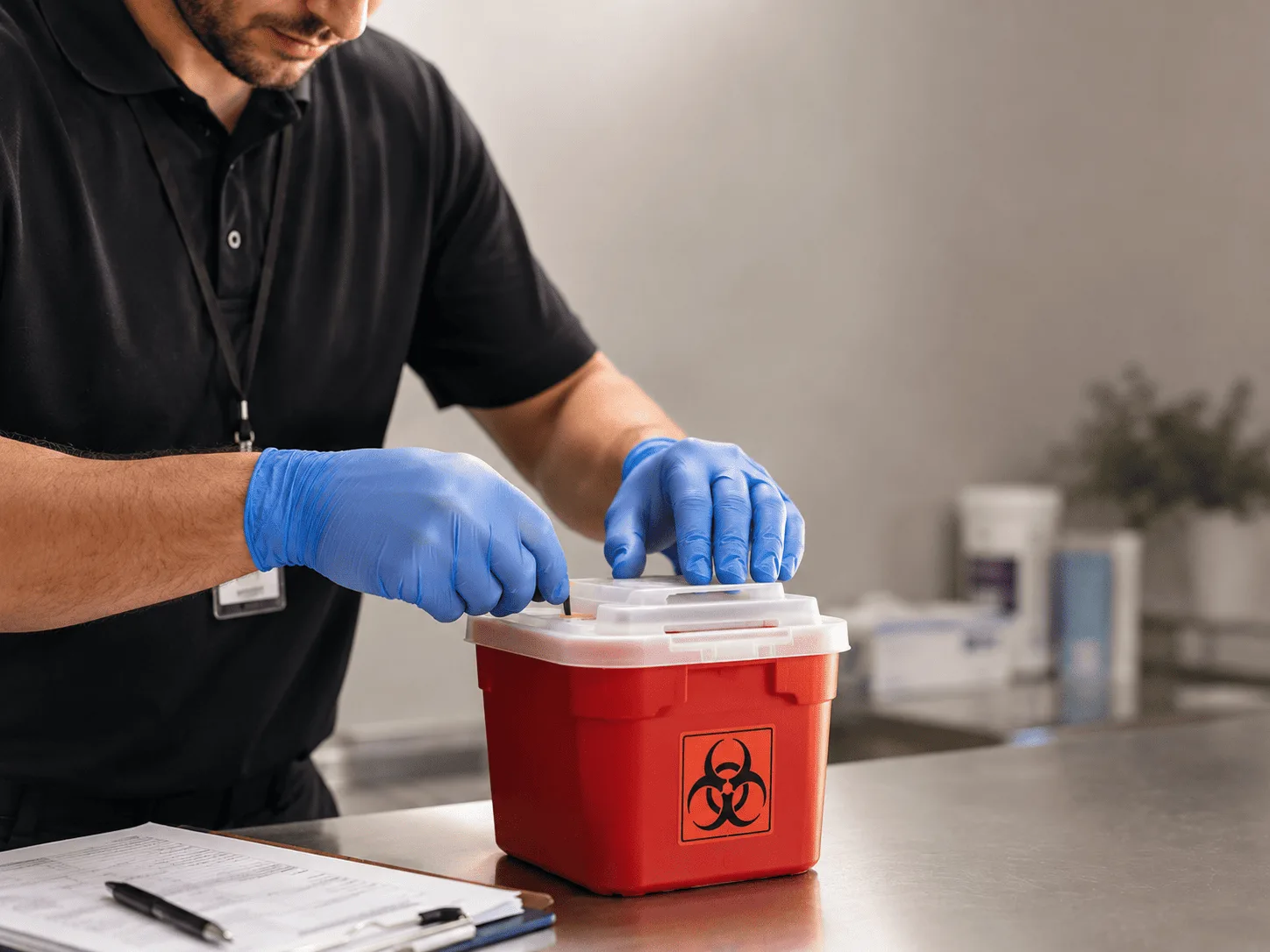 Why choose Sharps Waste Disposal in Ophiem, IL
